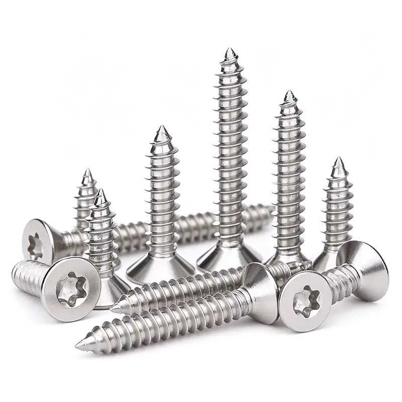 ASME B18.6.3 Torx Countersunk சுய-தட்டுதல் திருகு